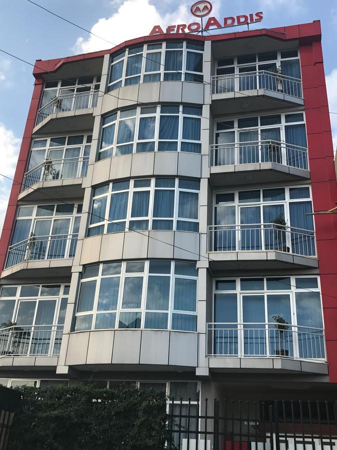 Afro Addis Hotel Apartment Bagian luar foto