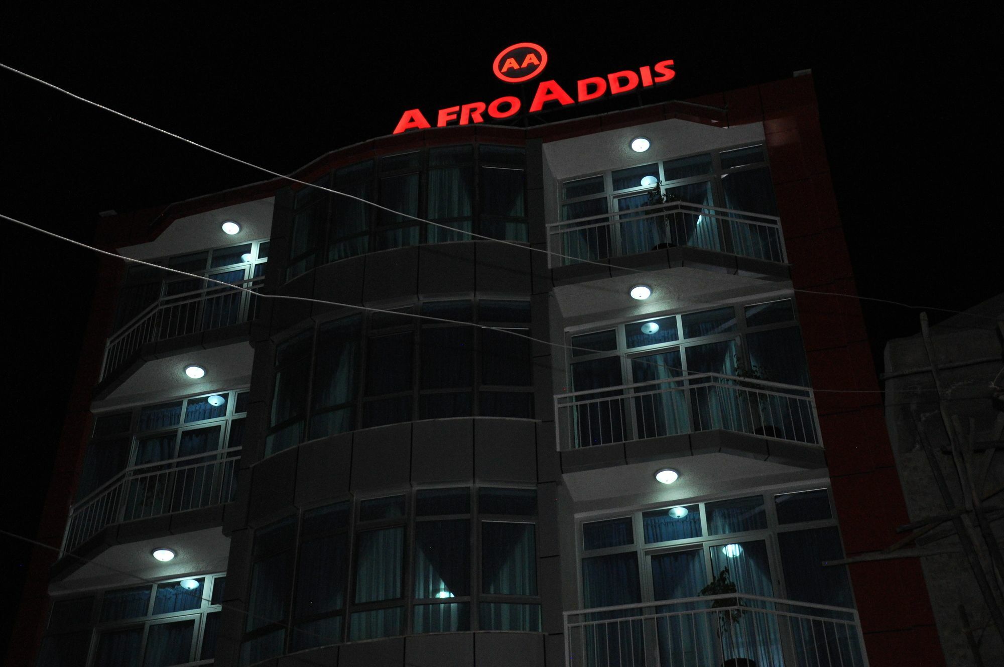 Afro Addis Hotel Apartment Bagian luar foto